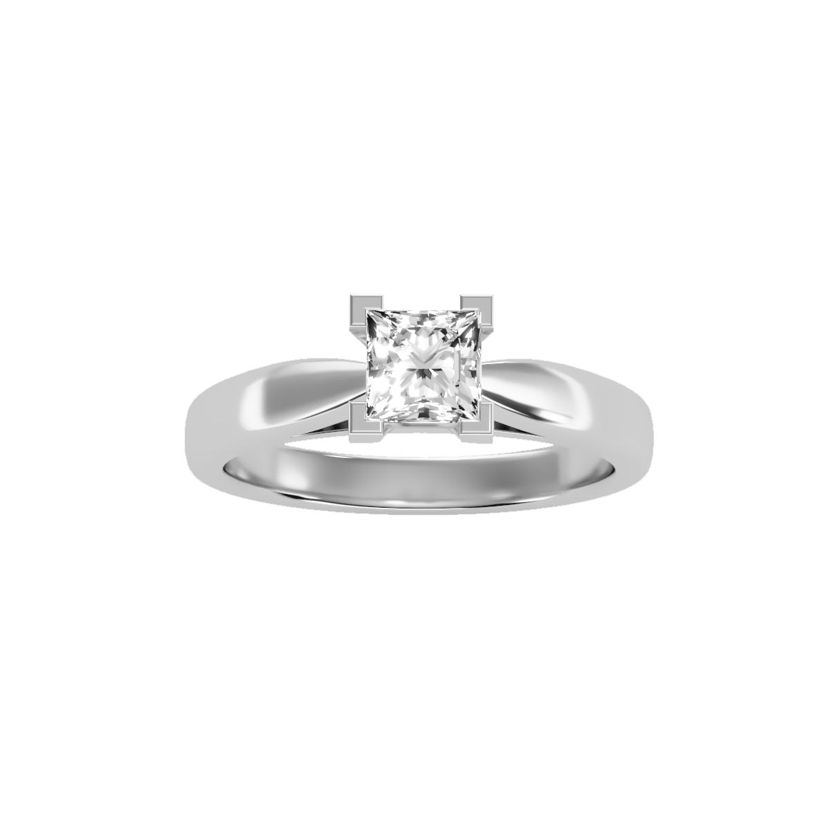 Solitaire Engagement Ring .65 ct