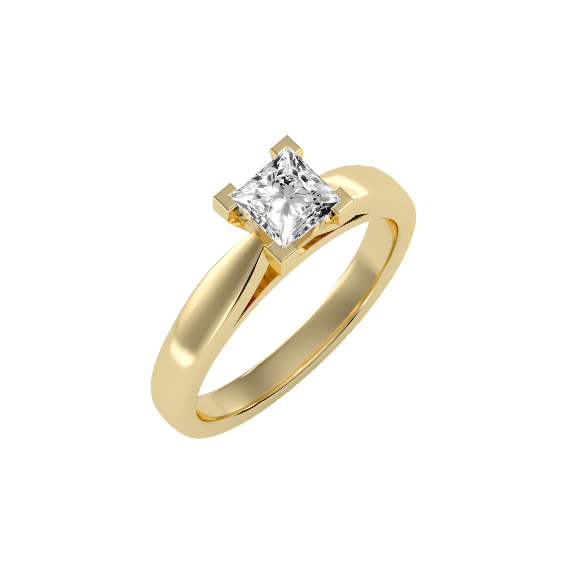 Solitaire Engagement Ring .65 ct