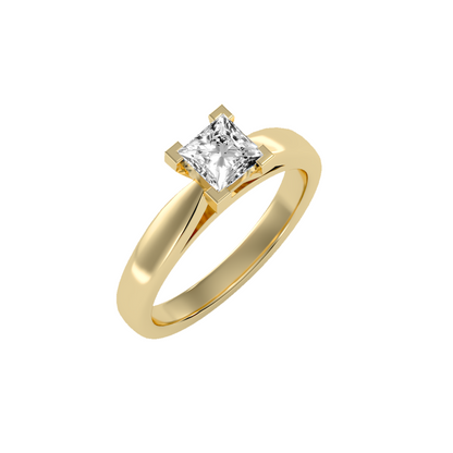 Solitaire Engagement Ring .65 ct