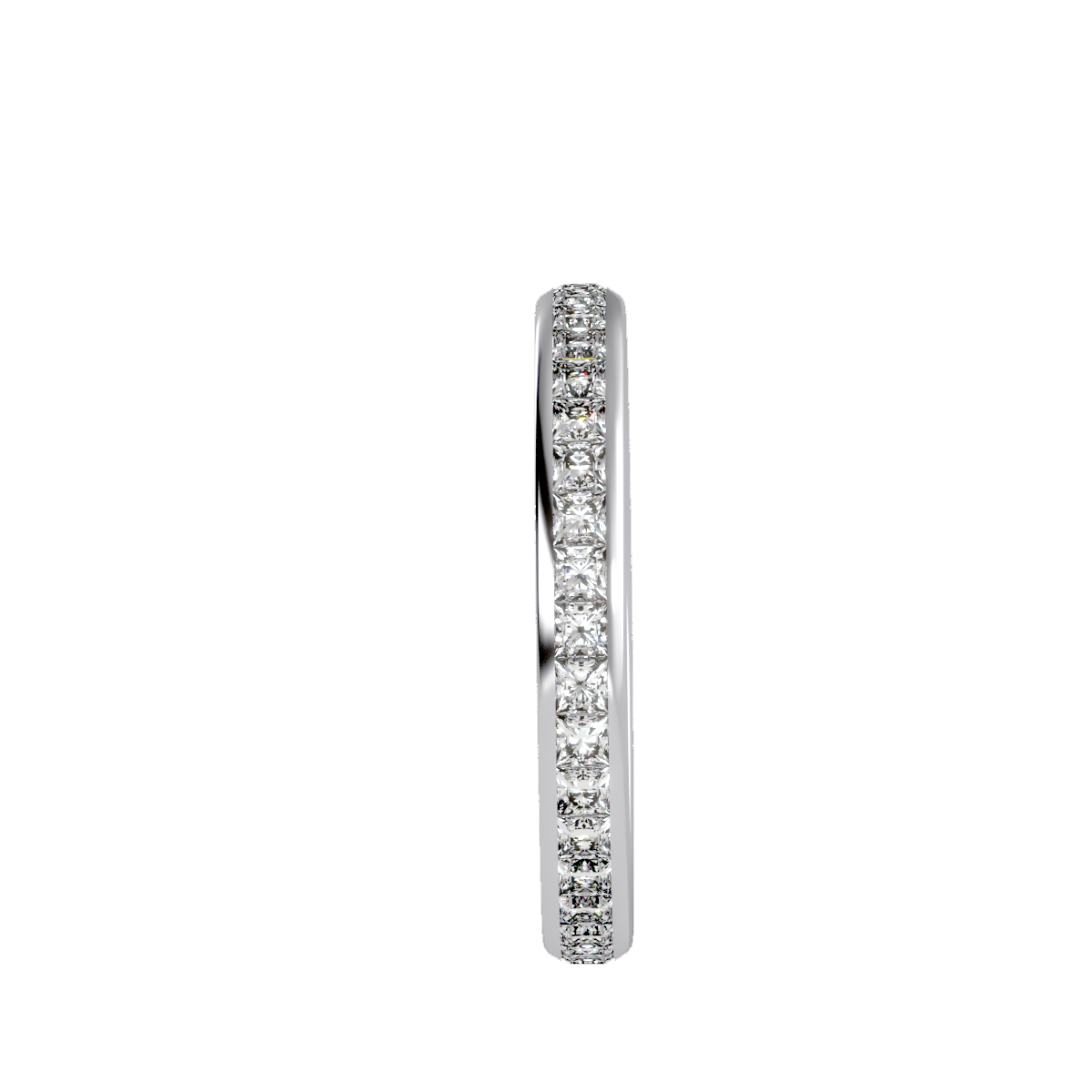 Row Diamond Wedding Band 1.14 ct