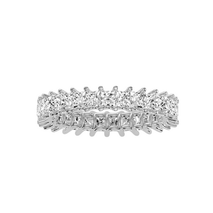 Row Diamond Wedding Band 2.07 ct