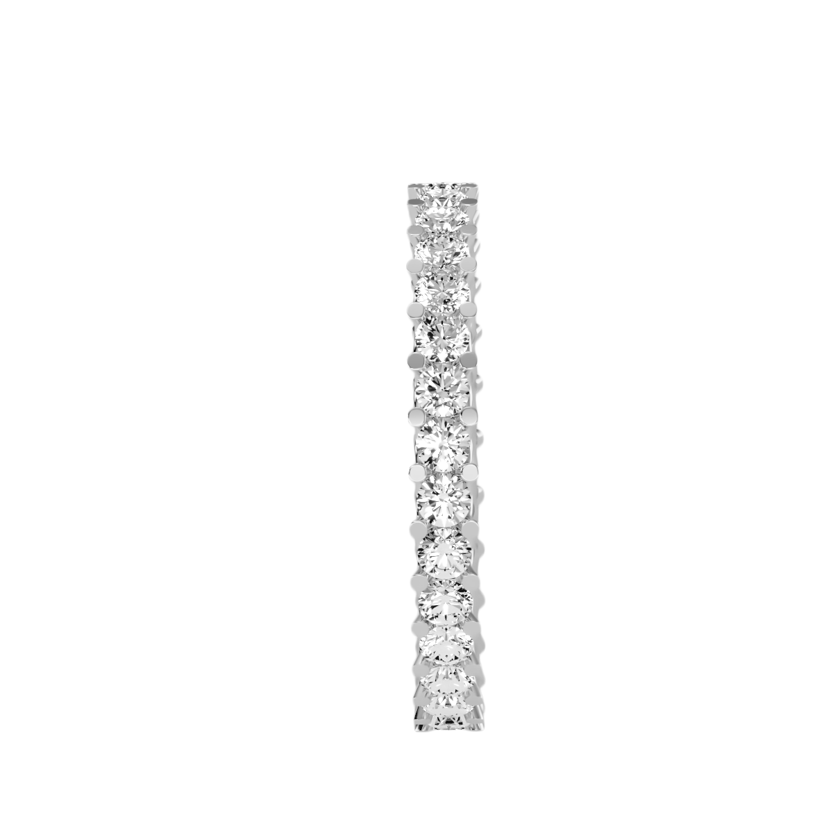 Row Diamond Wedding Band 1.20 ct