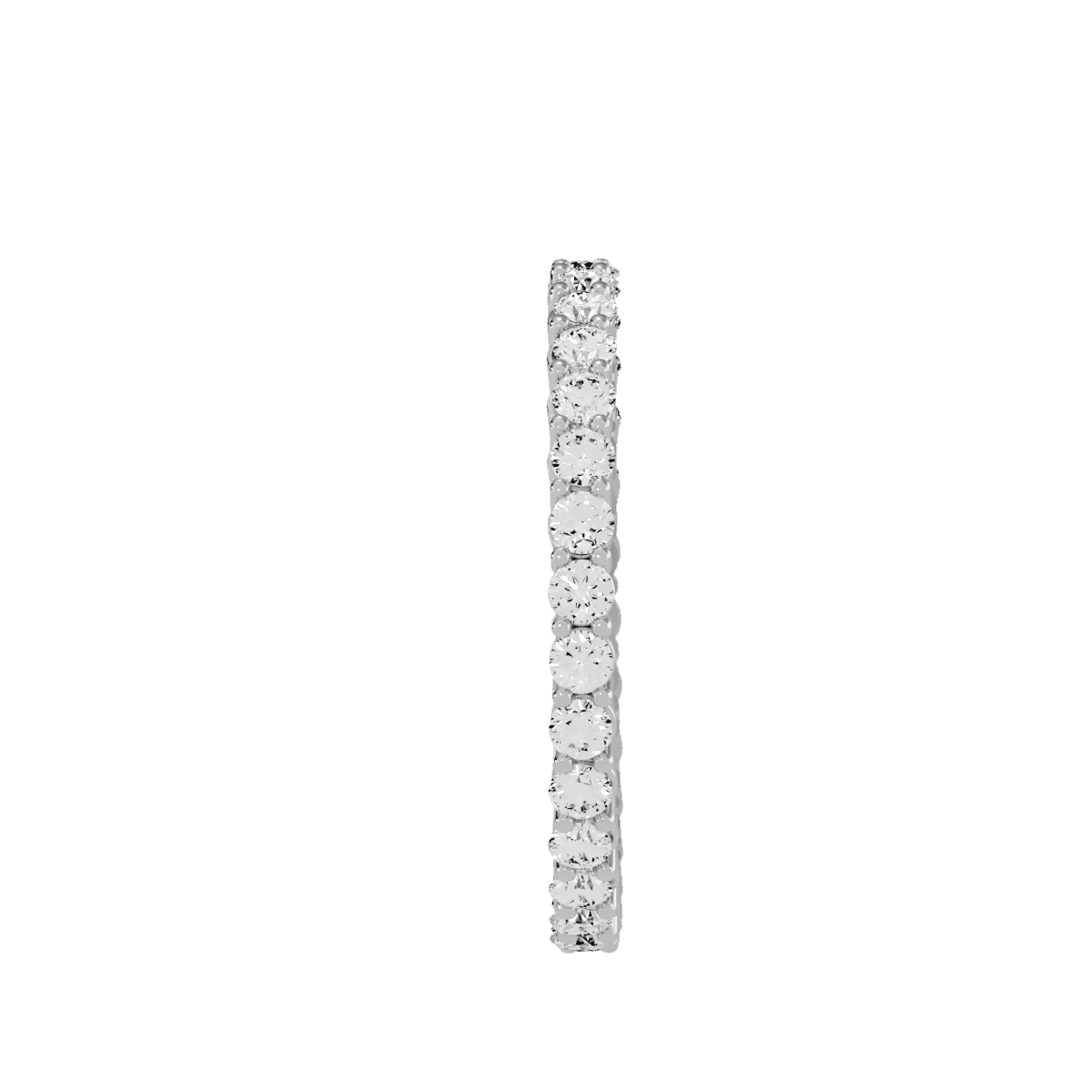 Row Diamond Wedding Band .90 ct