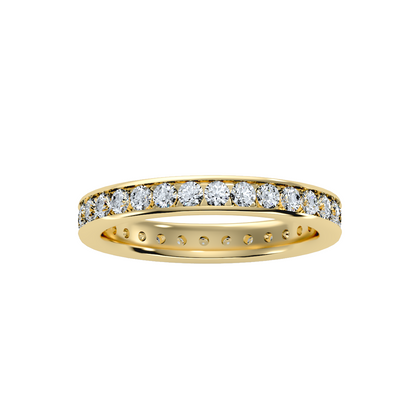Row Diamond Wedding Band 1.04 ct