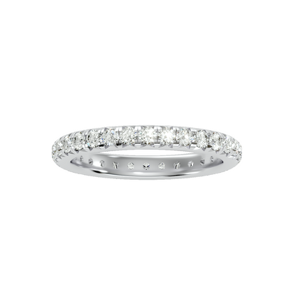 Row Diamond Wedding Band 1.04 ct