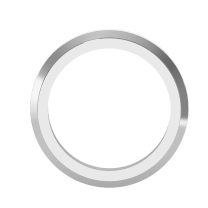 Contoured wedding band