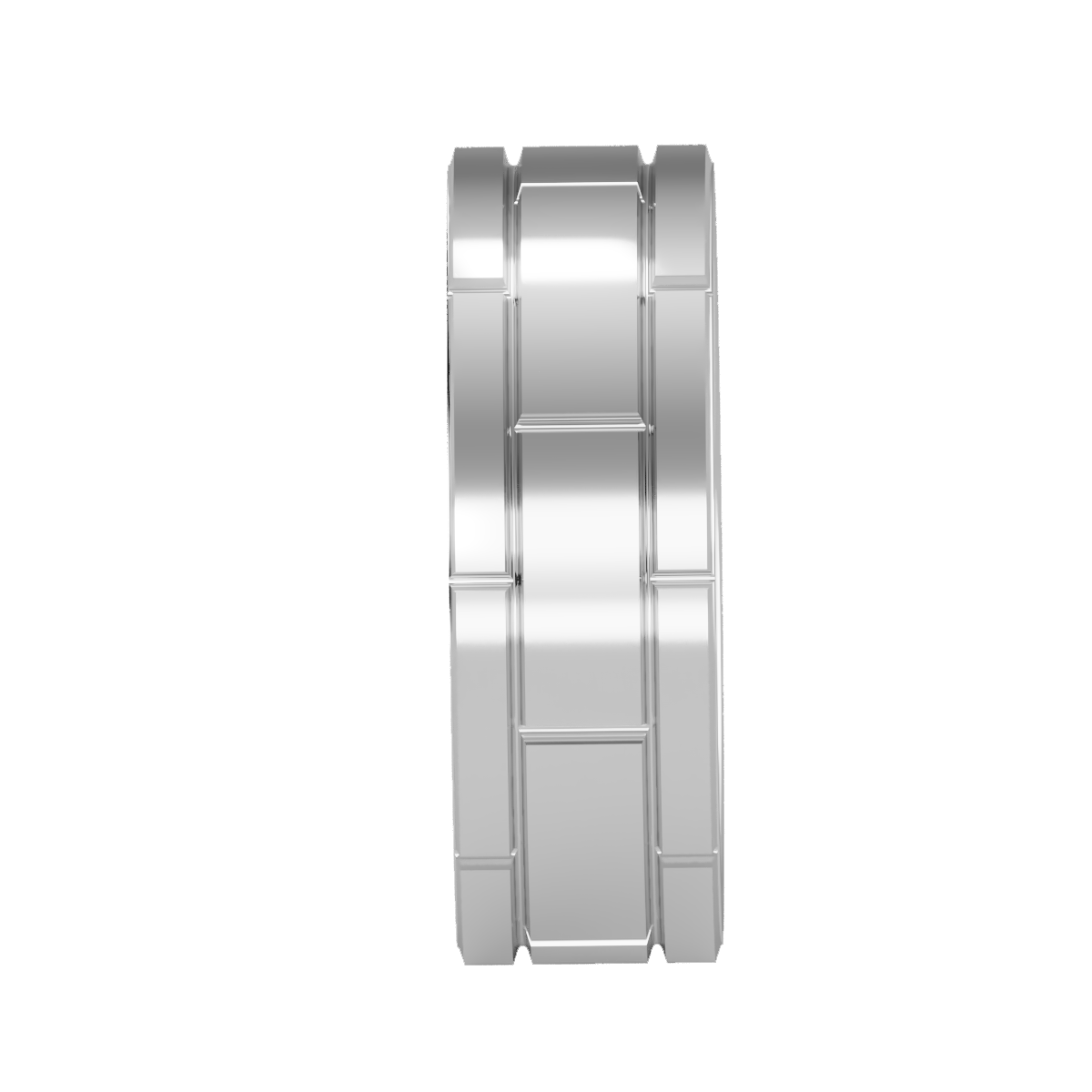 Contoured wedding band